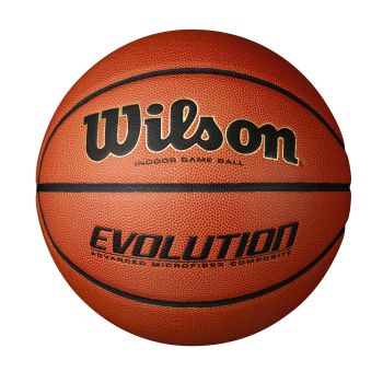 Wilson EVOLUTION EMEA, košarkarska žoga, rjava