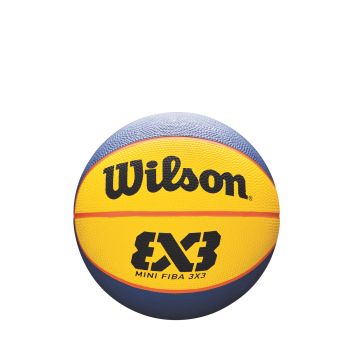 Wilson FIBA 3X3 MINI RUBBER BASKETBALL, žoga mini, rjava