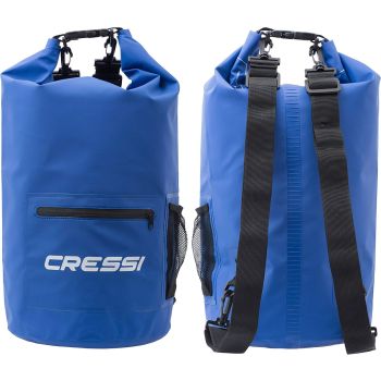 Cressi Sub DRY BAG WITH ZIP 10L, torba športna, modra