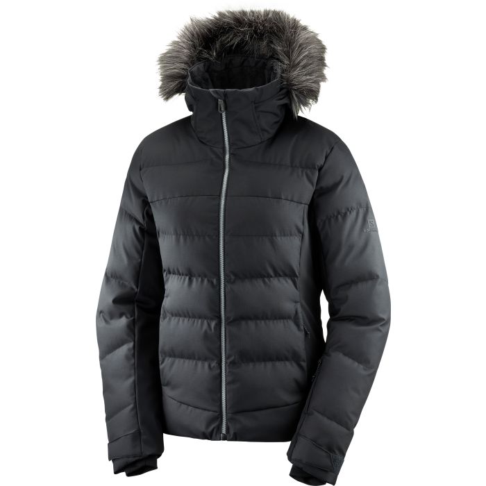 Salomon Stormcozy Jkt W Zenska Smucarska Jakna Crna Intersport