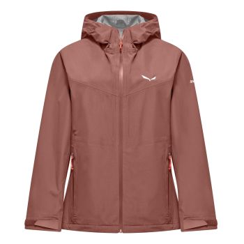 Salewa PUEZ 2.5L PTX JACKET W, ženska pohodna jakna, roza