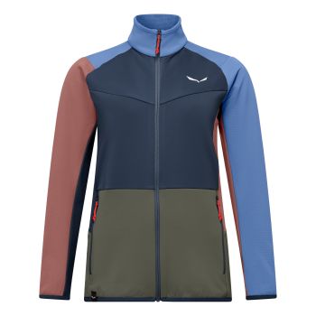 Salewa PUEZ CAMMINO PL JKT W, ženska pohodna jopa, modra