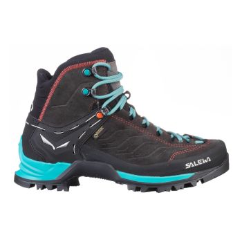 Salewa MTN TRAINER MID GTX W, ženski pohodni čevlji, črna