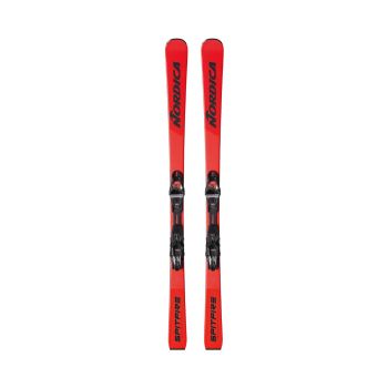 Nordica SPITFIRE 74 DC FDT + TPX 12 FDT, set all round smuči, rdeča