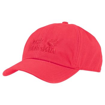 Jack Wolfskin BASEBALL, moška pohodna kapa, rdeča