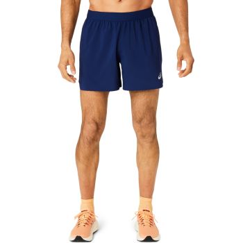 Asics ROAD 2-N-1 5IN SHORT, moške kratke tekaške hlače, modra