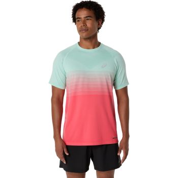 Asics SEAMLESS SS TOP, moška tekaška majica, rdeča