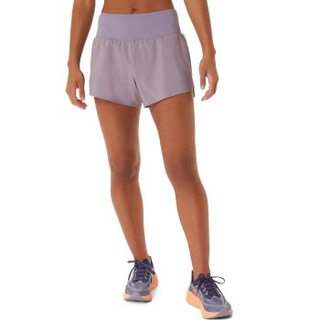 Asics ROAD 3.5IN SHORT, ženske tekaške pajke, vijolična