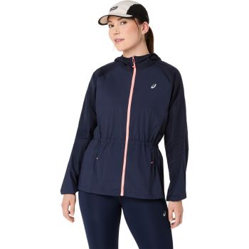 Asics ROAD PACKABLE JACKET, ženska tekaška jakna, modra