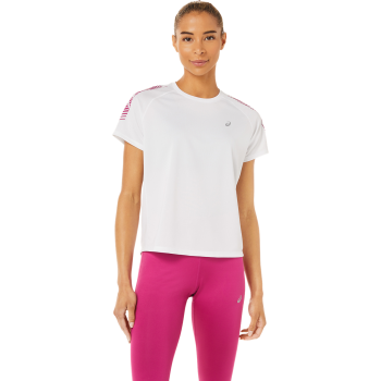 Asics ICON SS TOP, ženska tekaška majica, bela