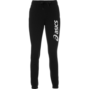 Asics BIG LOGO SWEAT PANT, hlače trenirka ž.tek, črna