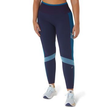 Asics NAGINO SEAMLESS TIGHT, ženske tekaške pajke, modra