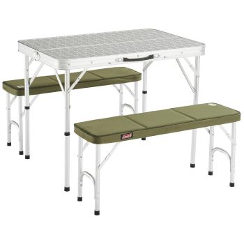 Coleman PACK-AWAY TABLE FOR 4, miza za kampiranje, srebrna