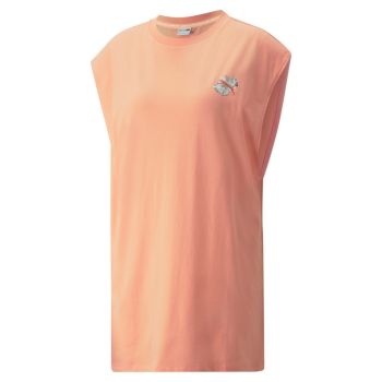 Puma HF SLEEVELESS OVERSIZED TEE, obleka, oranžna