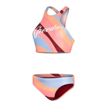 Speedo PRT LOGO VOLLEY 2PC AF, kopalke, roza