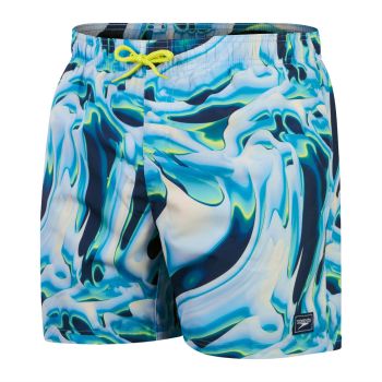 Speedo DIGI PRINT LEISURE 16INCH WSHT AM, moške kopalne hlače, modra
