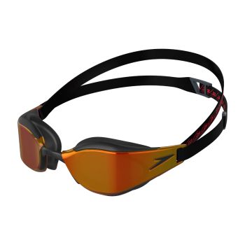 Speedo FASTSKIN HYPER ELITE MIRROR AU, plavalna očala, črna