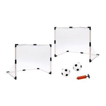 Unika GOL MINI 2KOS SET, nogometni dodatki, črna
