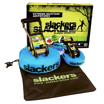Slackers SLACKLINE 15M, športni dodatek, modra