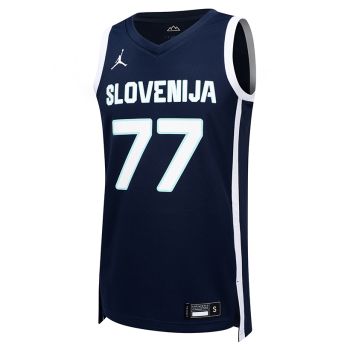 Nike KZS SLOVENIA LIMITED JERSEY ROAD LUKA DONČIĆ 2024, majica, modra