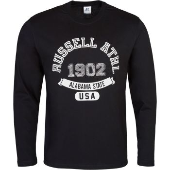 Russell Athletic ALABAMA STATE - L/S CREWNECK TEE SHIRT, moška majica, črna