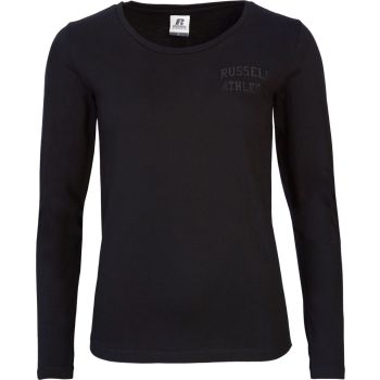 Russell Athletic LS CREW NECK TEE SHIRT, ženska majica, črna
