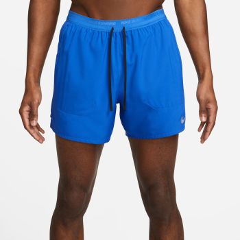 Nike M NK DF STRIDE 5IN BF SHRT, moške kratke tekaške hlače, modra