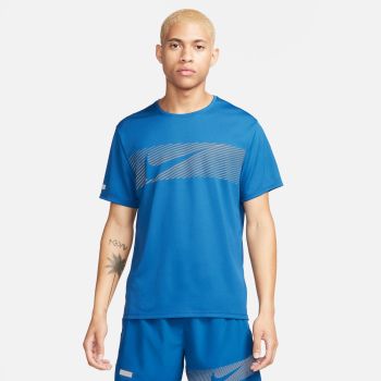 Nike M NK FLASH MILER TOP, moška tekaška majica, modra