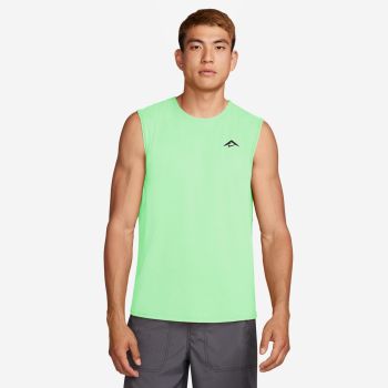 Nike M NK DF SOLAR CHASE SLVLS TOP, majica, zelena