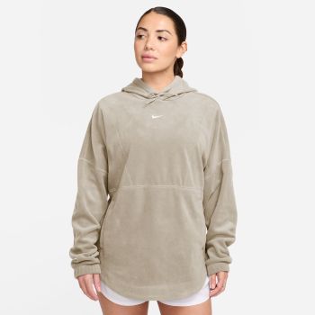 Nike W NK ONE TF PO HOODIE POLAR, pulover ž.fit, bež