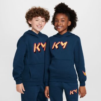 Nike KM K NK CLUB FLC HDY, pulover o.nog, modra