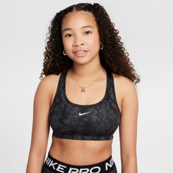 Nike G NK SWSH REV AOP BRA, top o., črna