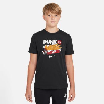 Nike K NSW TEE DUNK, maja o.kr, črna
