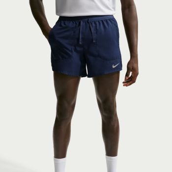 Nike M NK DF STRIDE 5IN BF SHORT, moške kratke tekaške hlače, modra