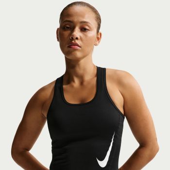 Nike W NK TEMPO SWOOSH RUN DF TANK, majica, črna