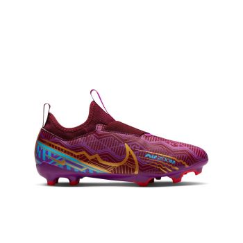 Nike JR ZOOM VAPOR 15 ACADEMY KM FG/MG, otroški nogometni čevlji, vijolična