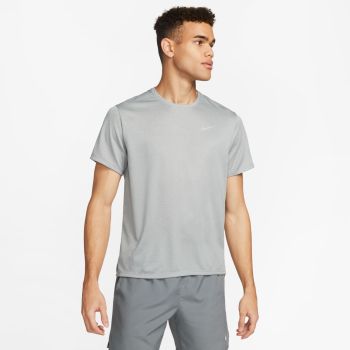 Nike M NK DF UV MILER SS, moška tekaška majica, siva