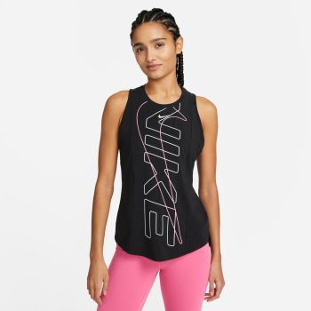 Nike W NK ONE LUXE DF STD TANK GRX, maja, črna
