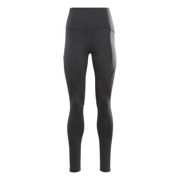 Reebok WOR PP HIGH RISE TIGHT, pajke ž.fit, črna