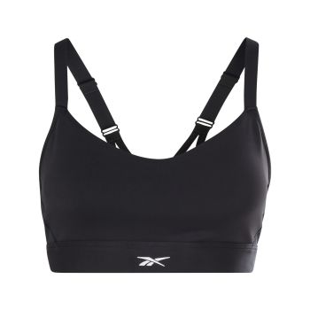 Reebok S LUX STRAPPY SPORTS BRA, ženski športni nedrček, črna