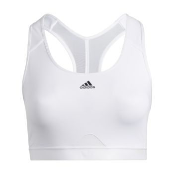 adidas PWR MS PS, ženski športni nedrček, bela