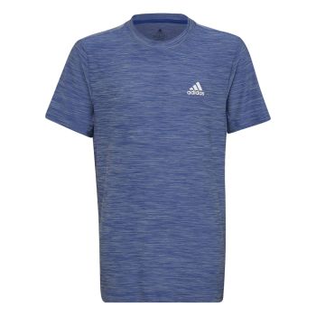 adidas B HEATHER TEE, maja o.kr. fit, modra