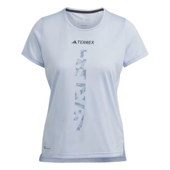 adidas AGR SHIRT W, maja ž.kr poh, modra