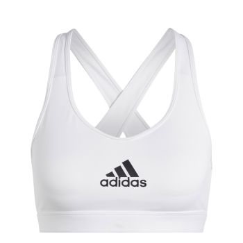 adidas PWR CT MS BRA, ženski športni nedrček, bela