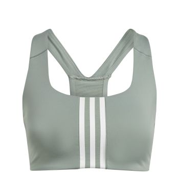 adidas PWI MS, ženski športni nedrček, zelena