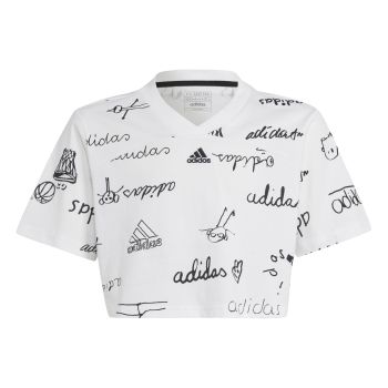 Adidas JG BLUV CR T, maja o.kr, bela