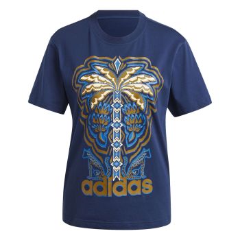 Adidas FARM GFX TEE, ženska majica, modra