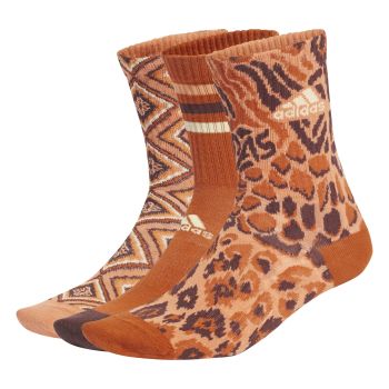 Adidas W FARM 3PP, nogavice ž. kr, oranžna