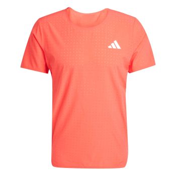 Adidas ADIZERO TEE M, moška tekaška majica, oranžna