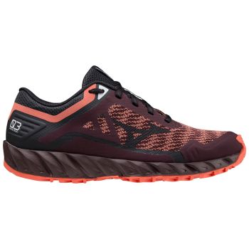 Mizuno WAVE IBUKI 3, ženski trail tekaški copati, rdeča